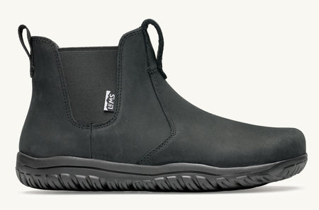 Women's Chelsea Barefoot Boot Waterproof - Obsidian