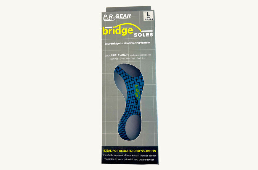 Bridge Soles - 3/4 Length Insoles with Met Pad