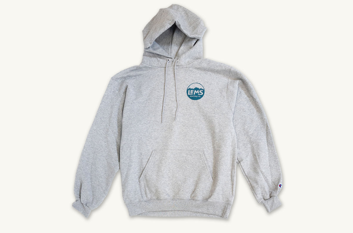 Lems Logo Hoodie - Grey