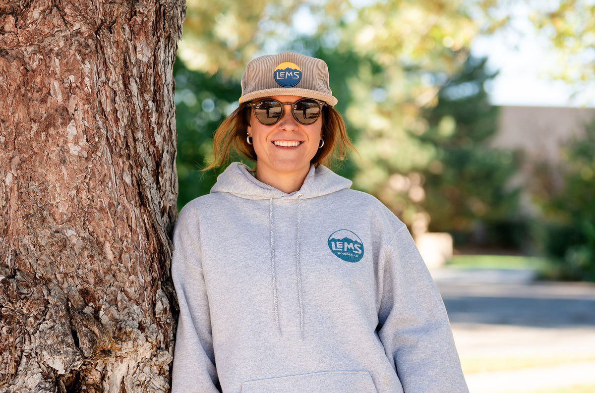 Lems Logo Hoodie - Grey