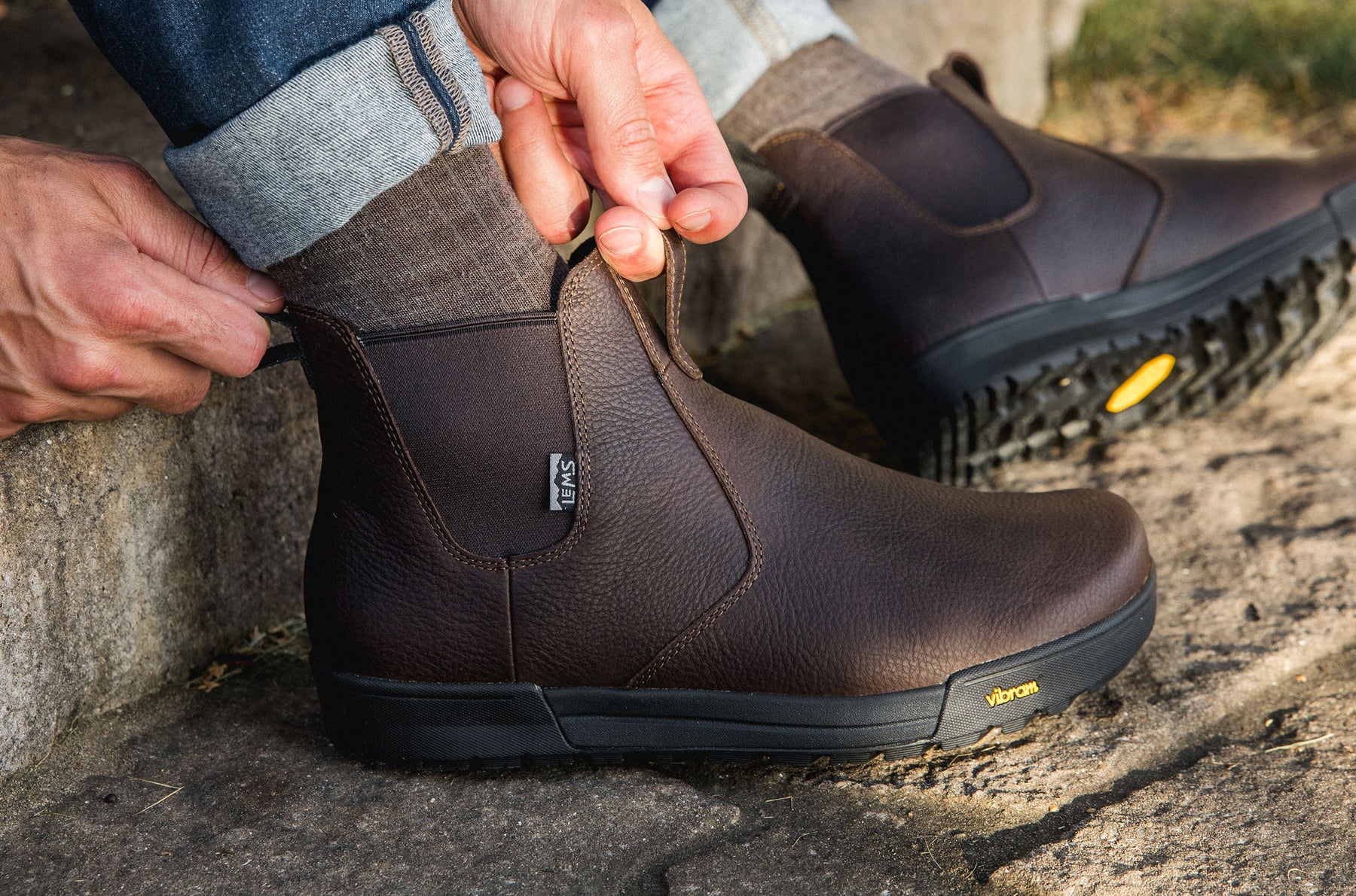 Pánské boty Chelsea Boot Waterproof - Dark Roast