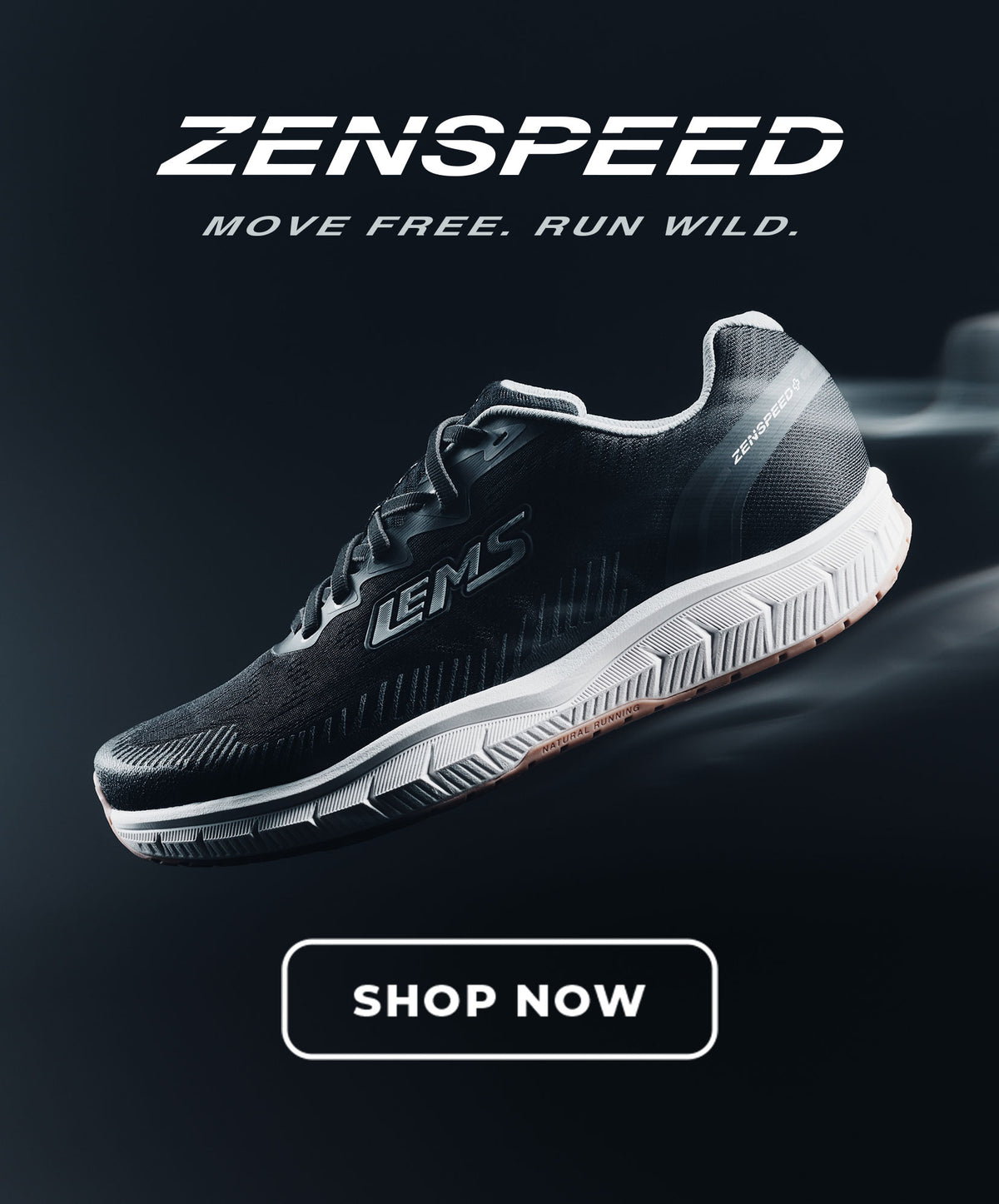 Lems ZENSPEED Running Shoe available now