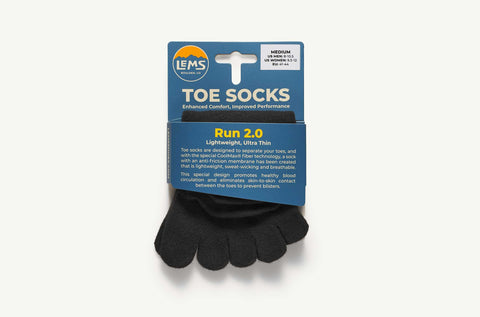 Lems Run No-Show Toesock