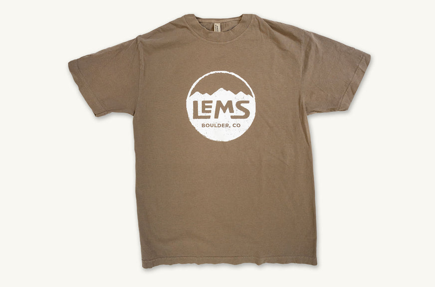 Lems Logo Tee - Tan