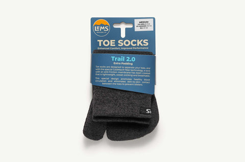 Lems Trail Split Toesock